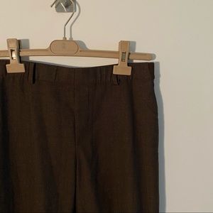 Uniqlo brown suit pants
